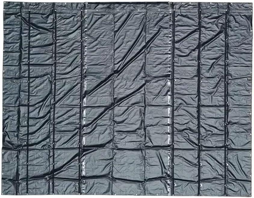imageAirbagParachute Fabric Heavy Duty 14oz Machinery Tarp 30 x 30  Black2  Pack