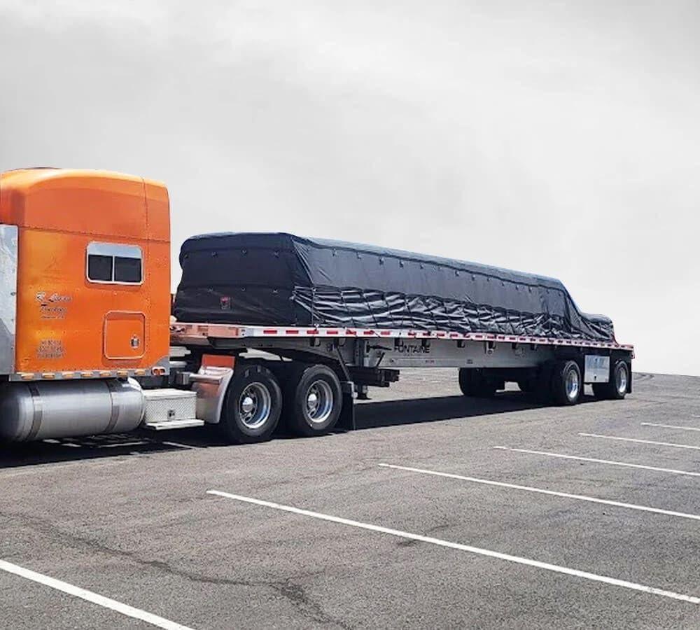 imageAirbagParachute Fabric Heavy Duty 14oz Machinery Tarp 30 x 30  Black2  Pack