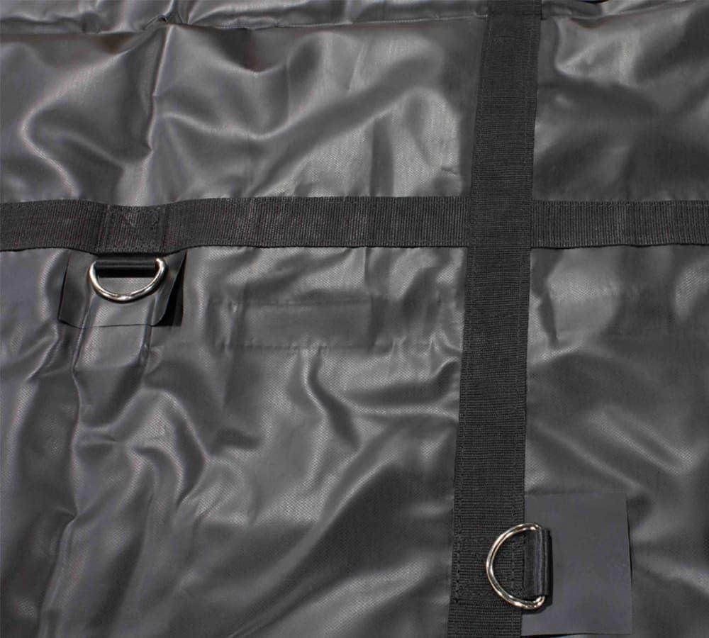 imageMytee Products 12x20 Heavy Duty Smoke Tarp for Flatbed Truck  18 Ounce Vinyl  Load Covering Tarp Protects Your Cargo from Exhaust Smoke ampamp Dirt  Water Resistant2  Pack