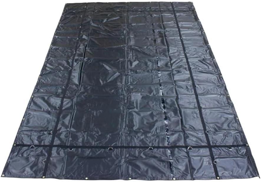 imageMytee Products 12x20 Heavy Duty Smoke Tarp for Flatbed Truck  18 Ounce Vinyl  Load Covering Tarp Protects Your Cargo from Exhaust Smoke ampamp Dirt  Water Resistant2  Pack