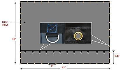 imageMytee Products 12x20 Heavy Duty Smoke Tarp for Flatbed Truck  18 Ounce Vinyl  Load Covering Tarp Protects Your Cargo from Exhaust Smoke ampamp Dirt  Water Resistant2  Pack