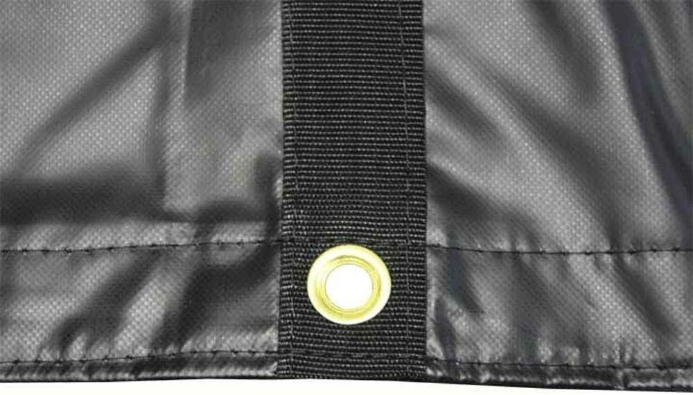 imageMytee Products 16 x 24 Flatbed Truck Tarps Heavy Duty 18oz Steel Tarp  BlackBlack 2 Pack