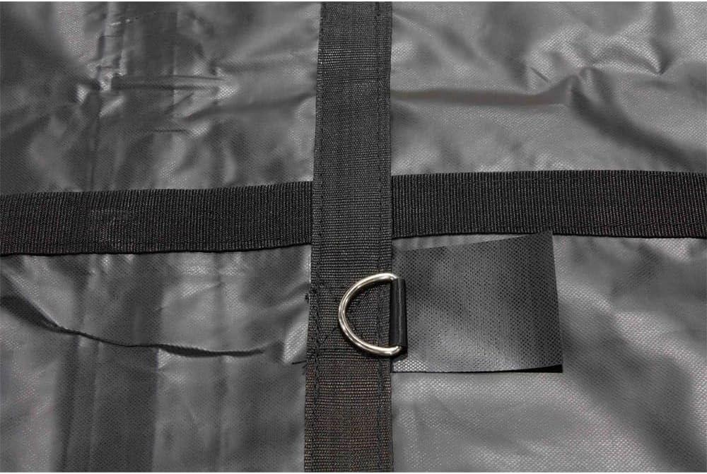 imageMytee Products 16 x 24 Flatbed Truck Tarps Heavy Duty 18oz Steel Tarp  BlackBlack 2 Pack