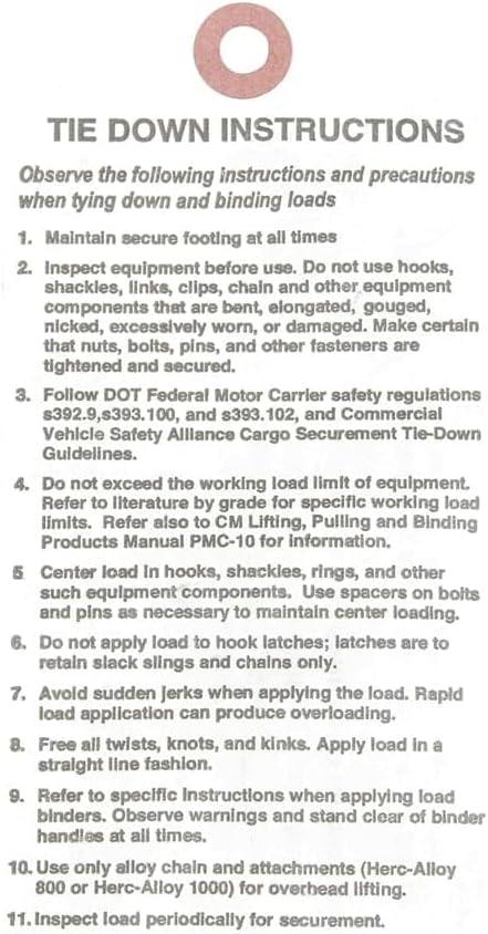 imageMytee Products 2 Pack 38quot x 16 Grade 70 Transport Binder Chain  Made in USA with G70 Grab Hooks  Tow Transport Binder Chain  6600 Lbs WLL38 x 20