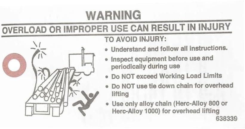 imageMytee Products 2 Pack 38quot x 16 Grade 70 Transport Binder Chain  Made in USA with G70 Grab Hooks  Tow Transport Binder Chain  6600 Lbs WLL516 x 25