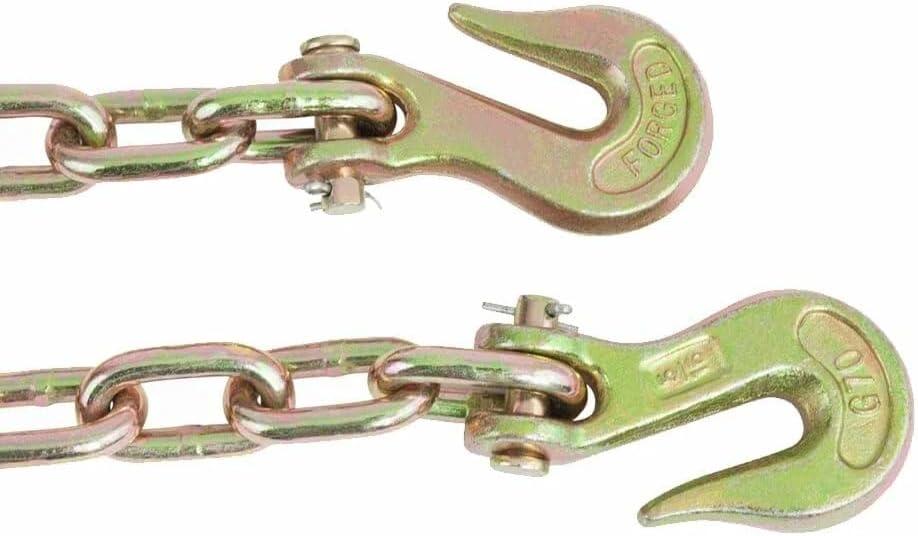 imageMytee Products 2 Pack 51638 Peerless QuikBinder Tow Chain Ratchet Binder H51250658 AxleChain Binder Kit 8 PC