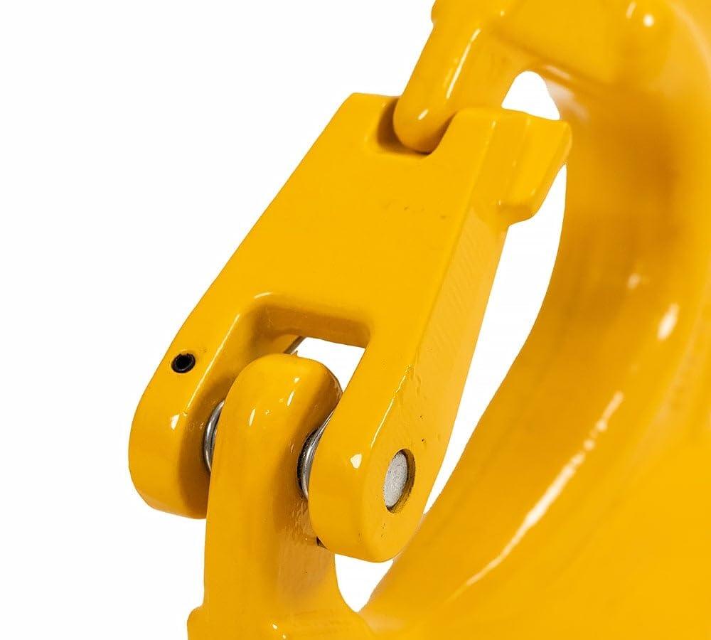 imageMytee Products 2 Ton Weld on Anchor Hook G80 Wrecker Crane Tractor Rigging Lifting 4400 Lbs Load Limit 2 Pack1  Pack