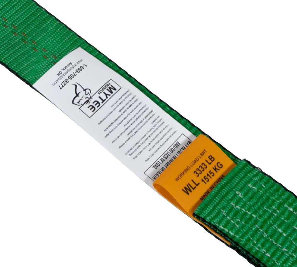 imageMytee Products 2 inch x 27 Heavy Duty TieDown Ratchet Straps wFlat Hook  10000 lbs Breaking Strength  Wide Handle Flat Hook Ratchet Straps for Cargo Flatbed Trailers Pickup TrucksGreen