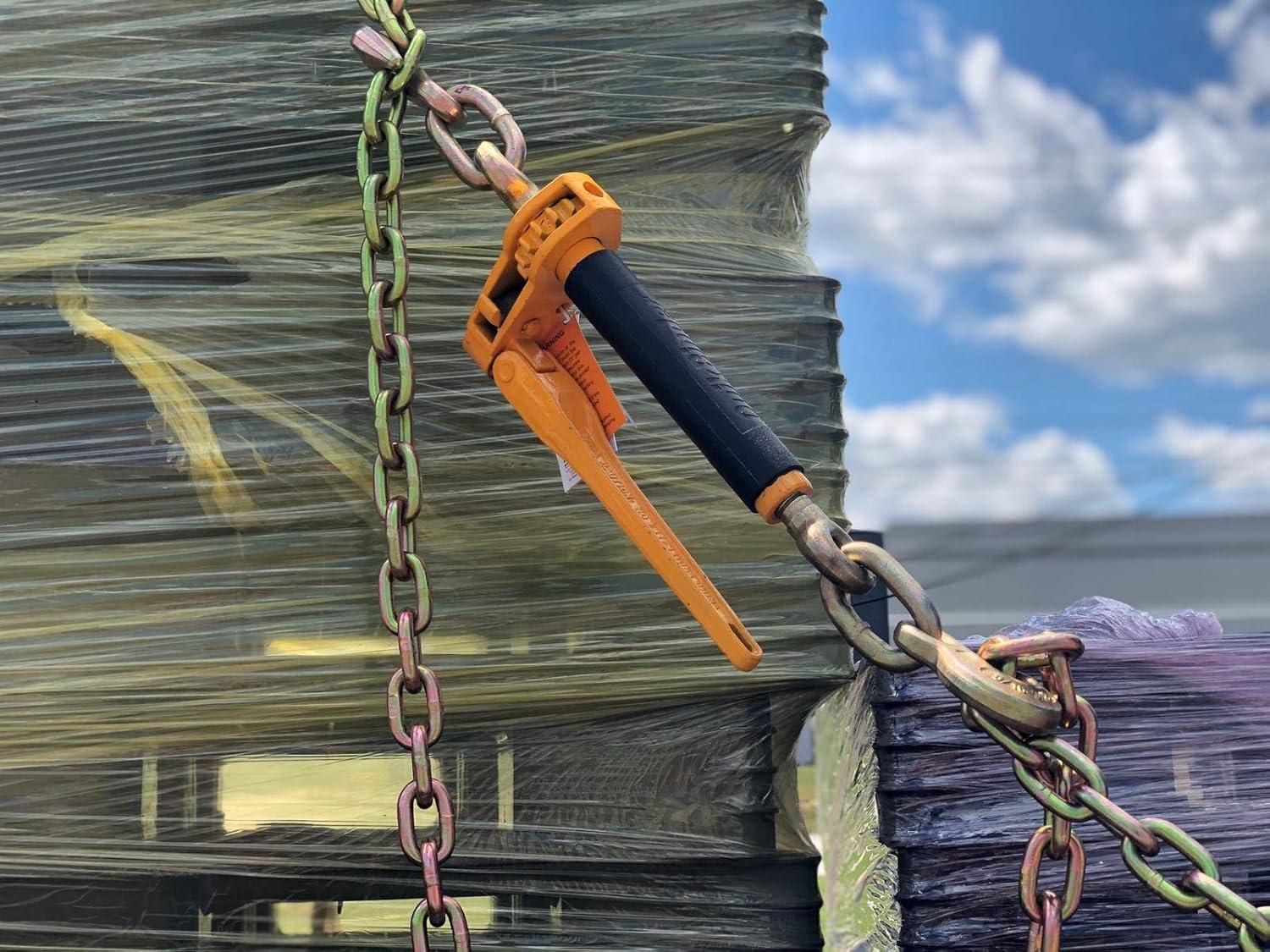 imageMytee Products 4 Pack 38quot X 16 G70 Chain 51638 Peerless QuikBinder Kit H51250658 Ratchet Load Binder WLL 71002  Pack