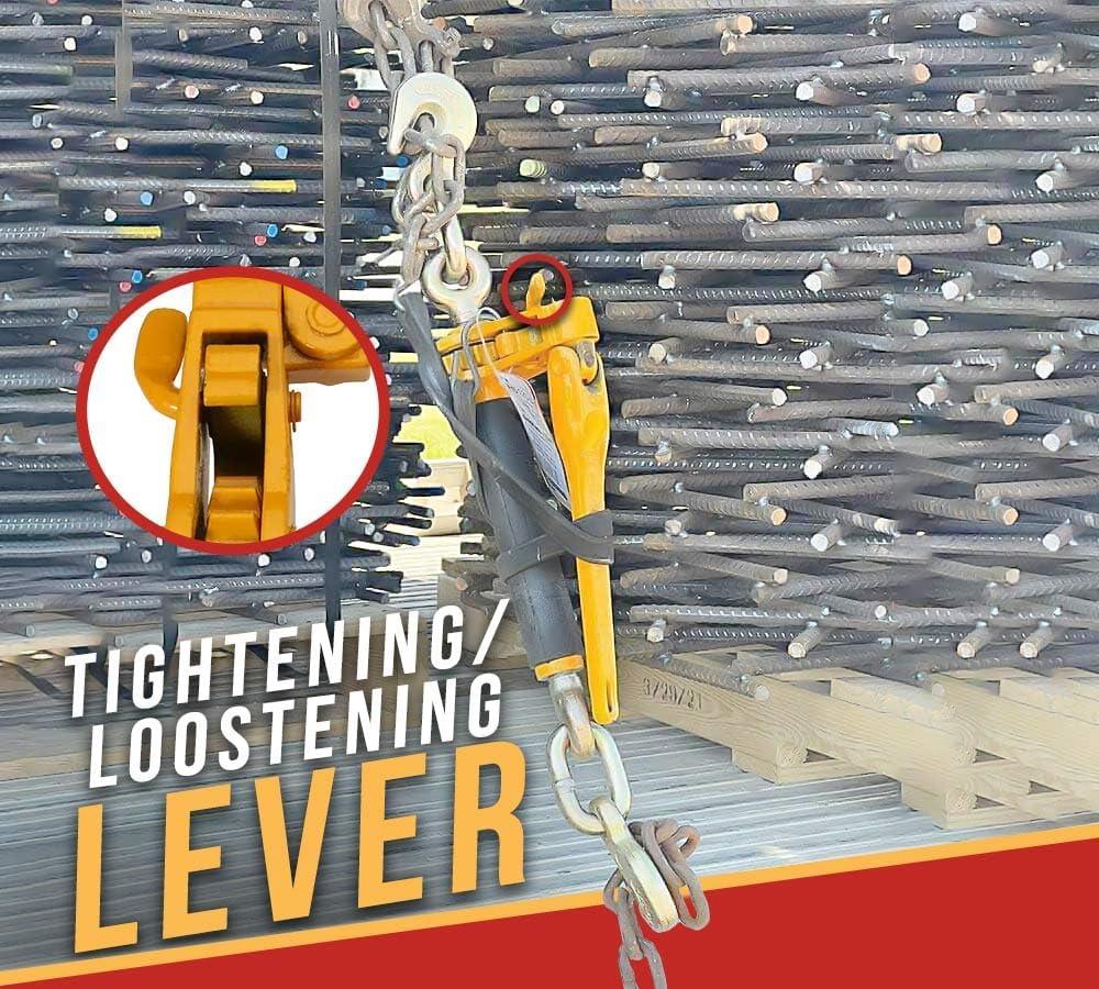 imageMytee Products 4 Pack 38quot x 20 Grade 70 Chain 3812 Peerless QuikBinder Kit H51250658 Ratchet Load Binder WLL 120004  Pack