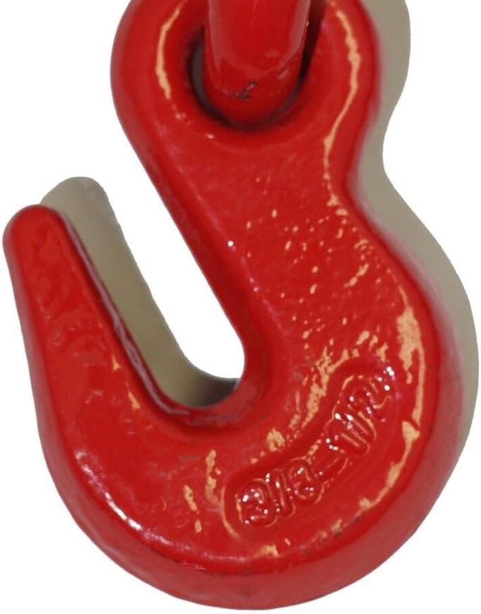 imageMytee Products 516quot Grade 70 Chain and Binder Kit  Includes 4 516quot  38quot Ratchet Load Binder ampamp 4 516quot x 20 G70 Transport Chain wGrab Hooks  4700 lbs WLL for Flatbed Truck Trailer Tie Down4  Pack