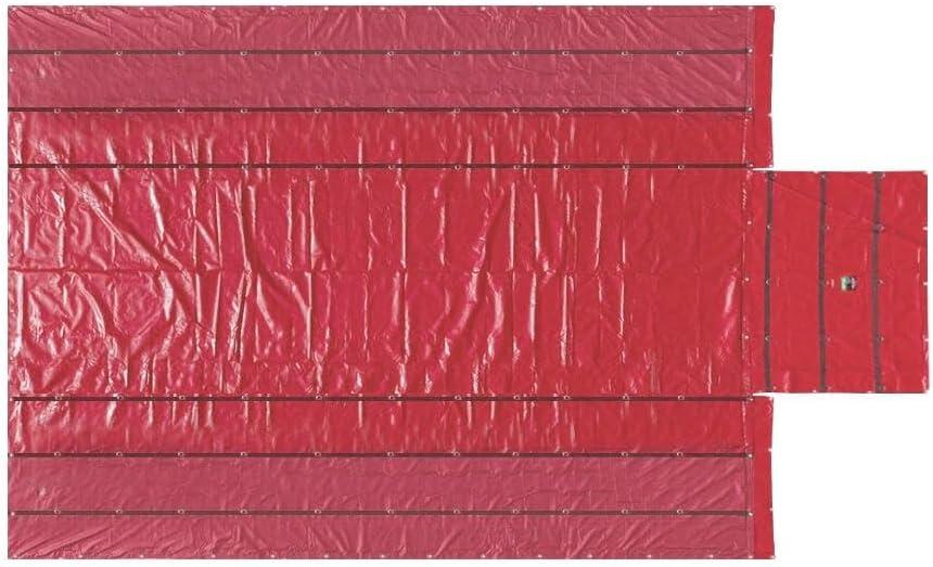 imageMytee Products AirbagParachute Fabric Black Ultra Light Lumber Tarp 20 x 27 6 Drop  14 Oz Vinyl Lumber Tarps for Flatbed Truck ampamp Trailer20 x 27 6 Drop