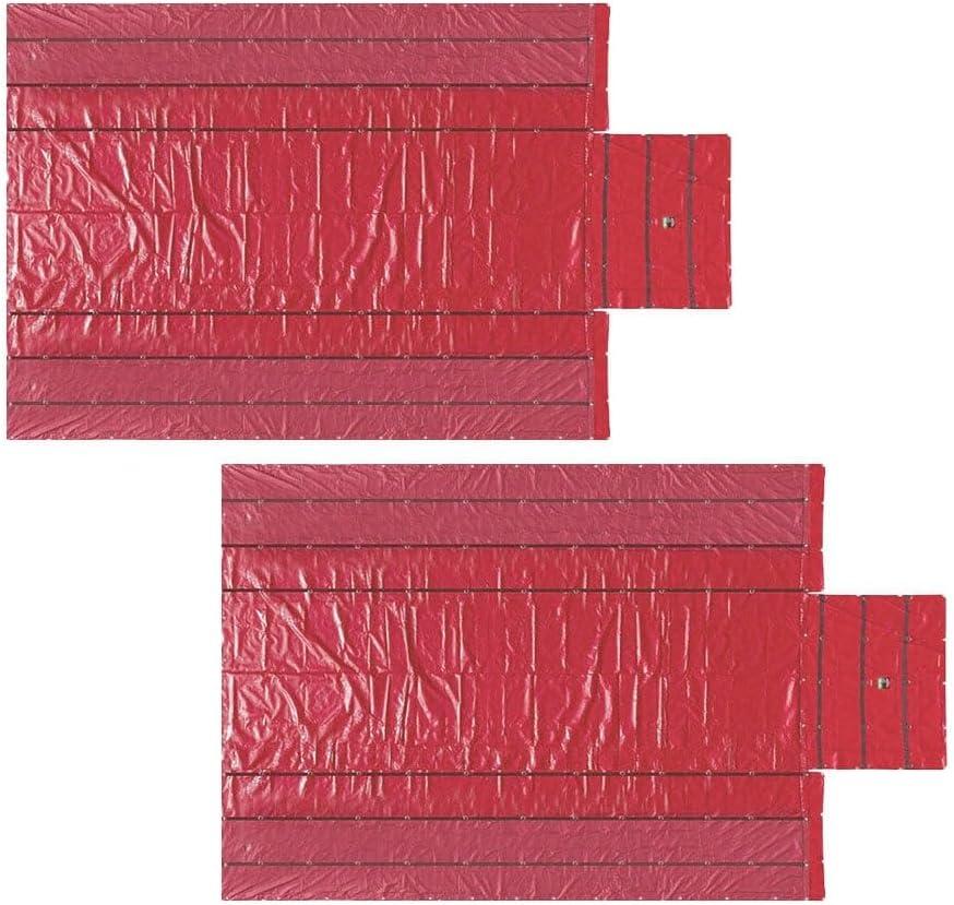 imageMytee Products AirbagParachute Fabric Black Ultra Light Lumber Tarp 20 x 27 6 Drop  14 Oz Vinyl Lumber Tarps for Flatbed Truck ampamp Trailer20 x 27 6 Drop