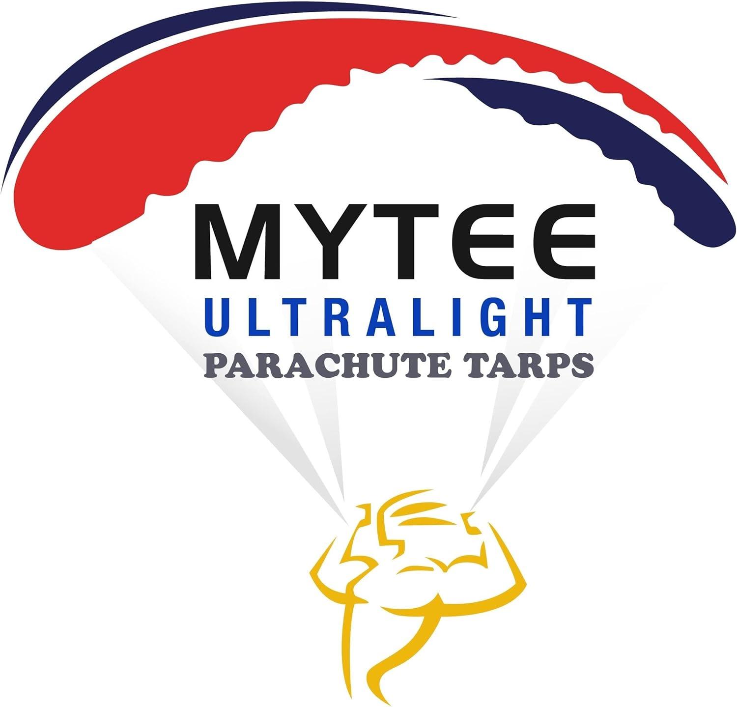 imageMytee Products AirbagParachute Fabric Black Ultra Light Lumber Tarp 20 x 27 6 Drop  14 Oz Vinyl Lumber Tarps for Flatbed Truck ampamp Trailer20 x 27 6 Drop