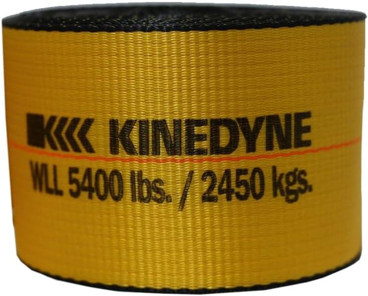 imageMytee Products Kinedyne Winch Straps 4quot x 30 Gold Heavy Duty Tie Down wFlat Hooks WLL 5400 lbs  4 Inch Cargo Control for Flatbed Truck Utility Trailer 10 PackYellow