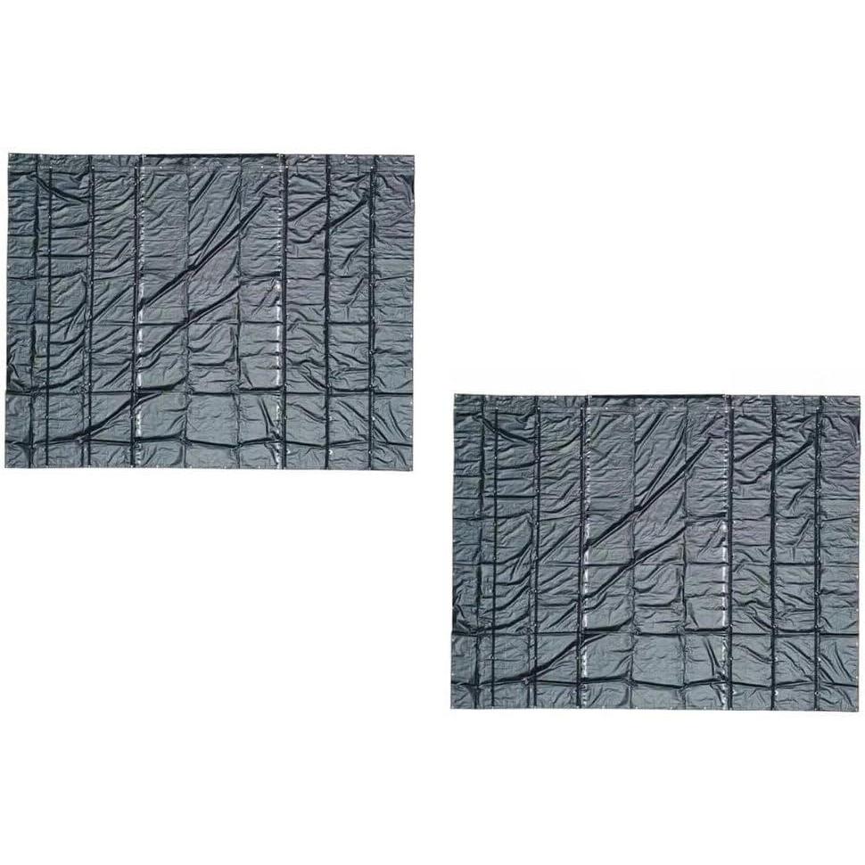 imageAirbagParachute Fabric Heavy Duty 14oz Machinery Tarp 30 x 30  Black2  Pack