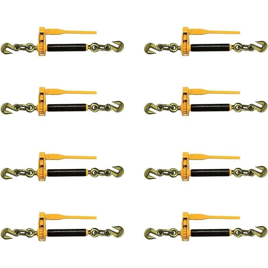 imageMytee Products 2 Pack 51638 Peerless QuikBinder Tow Chain Ratchet Binder H51250658 Axle8  Pack