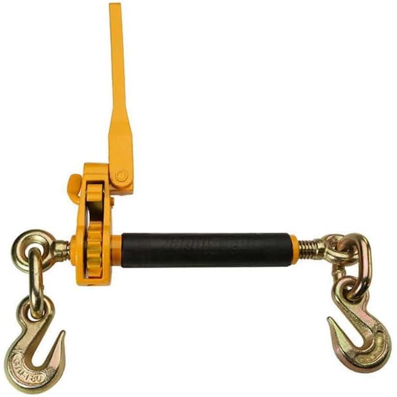 imageMytee Products 4 Pack 38quot x 20 Grade 70 Chain 3812 Peerless QuikBinder Kit H51250658 Ratchet Load Binder WLL 120001  Pack