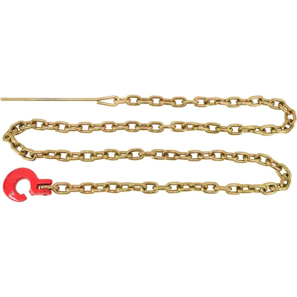 imageMytee Products Winch Choker Chain 516quot x 7 ampamp Choker Hook wSteel Probe Stake 14quot Long Grade G70 Load Limit  2 Ton  Log Forestry Logging Choker Chain 2 Pack38 x 10 w 14 Steel Probe 1 Pack