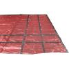 imageMytee Products 16 x 24 Flatbed Truck Tarps Heavy Duty 18oz Steel Tarp  BlackRed