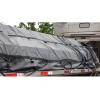 imageMytee Products 16 x 27 Flatbed Truck 18 Oz Steel Tarp with 4 FT Drop ampamp Flap  Black Heavy Duty Vinyl Waterproof Tarp for Trailers to Protect Cargo from Wind Rain Snow and SunRed