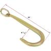 imageMytee Products 2 Pack 15quot Inch J Hook Heavy Duty Grade G70 Tow Axle Strap Wrecker Roll Back Clevis 54001  Pack