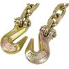 imageMytee Products 2 Pack 38quot x 16 Grade 70 Transport Binder Chain  Made in USA with G70 Grab Hooks  Tow Transport Binder Chain  6600 Lbs WLL516 x 25