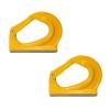 imageMytee Products 2 Ton Weld on Anchor Hook G80 Wrecker Crane Tractor Rigging Lifting 4400 Lbs Load Limit 2 Pack2  Pack