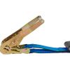 imageMytee Products 2 inch x 27 Heavy Duty TieDown Ratchet Straps wFlat Hook  10000 lbs Breaking Strength  Wide Handle Flat Hook Ratchet Straps for Cargo Flatbed Trailers Pickup TrucksBlue