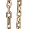 imageMytee Products 4 Pack 14quot x 20 Transport Binder Chain Grade 70 with Grab Hook  3150 LBS WLL Transport Binder Tow Chain with Hooks  Towing Equipment  Gold Chromate4  Pack
