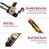 imageMytee Products 4 Pcs G70 516quot Chain ampamp Easy Binder Kit  2 516quot38quot Easy Ratcheting Chain Load Binder ampamp 2 516quot x 20 G70 Transport Chain wGrab Hooks  4700 lbs WLL for Truck Trailer Tie DownGold Chromate