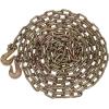 imageMytee Products 4 Pcs G70 516quot Chain ampamp Easy Binder Kit  2 516quot38quot Easy Ratcheting Chain Load Binder ampamp 2 516quot x 20 G70 Transport Chain wGrab Hooks  4700 lbs WLL for Truck Trailer Tie DownKit 4 Pcs