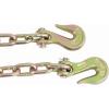 imageMytee Products 4 Pcs G70 516quot Chain ampamp Easy Binder Kit  2 516quot38quot Easy Ratcheting Chain Load Binder ampamp 2 516quot x 20 G70 Transport Chain wGrab Hooks  4700 lbs WLL for Truck Trailer Tie DownKit 8 Pcs