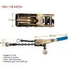 imageMytee Products 4 Pcs G70 516quot Chain ampamp Easy Binder Kit  2 516quot38quot Easy Ratcheting Chain Load Binder ampamp 2 516quot x 20 G70 Transport Chain wGrab Hooks  4700 lbs WLL for Truck Trailer Tie DownKit 4 Pcs