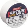 imageMytee Products 88 oz Waterproof White Vinyl Tarp Repair Tape 6 Inch x 50 FT with Heavy Duty Adhesive Backing  Tarp Patch Kit Tarp Repair KitWhite