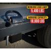 imageMytee Products Heavy Duty Adjustable Trailer Stake Pocket 58 Inch D Ring w 12quot Hitch Pin Load Limit 5400 lbs ampamp 4 Holes for Adjustment  DRing Tie Downs Utility for Flatbed Trucks ampamp Trailer  4 PKBlack