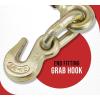 imageMytee Products Heavy Duty Specialty Pro Ratchet Load Chain Binder wGrab Hook ampamp Slip Hook  12quot Grab Hook ampamp 58quot Slip Hook  12quot Grab Hook 15000 Lbs WLL  Chain Binders for Flatbed Truck  4 Pack12 Grab Hook  12 Slip Hook