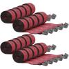 imageMytee Products Kinedyne Winch Straps 4quot x 30 Gold Heavy Duty Tie Down wFlat Hooks WLL 5400 lbs  4 Inch Cargo Control for Flatbed Truck Utility Trailer 10 PackRed