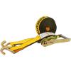 imageMytee Products Kinedyne 10 Pack Ratchet TieDown Straps with Wire Hook 2quotx30 Yellow Ratchet Strap 10000 Lbs Breaking Strength Heavy Duty Tie Down Ratchet Straps for Flatbed Truck Trailers Pickup1  Pack