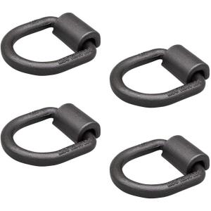 imageMytee Products 12 Pack 12quot Heavy Duty WeldOn Forged D Ring 12000 Lbs4  Pack