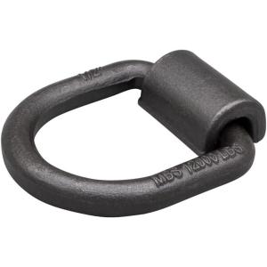 imageMytee Products 12 Pack 12quot Heavy Duty WeldOn Forged D Ring 12000 Lbs40  Pack