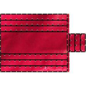 imageMytee Products 16 x 27 Flatbed Truck 18 Oz Steel Tarp with 4 FT Drop ampamp Flap  Black Heavy Duty Vinyl Waterproof Tarp for Trailers to Protect Cargo from Wind Rain Snow and SunRed