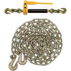 imageMytee Products 2 Pack 51638 Peerless QuikBinder Tow Chain Ratchet Binder H51250658 AxleChain Binder Kit 2 PC