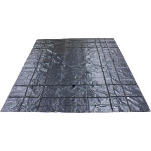 imageMytee Products AirbagParachute Fabric Heavy Duty 14oz Steel Tarp 20x18  Black