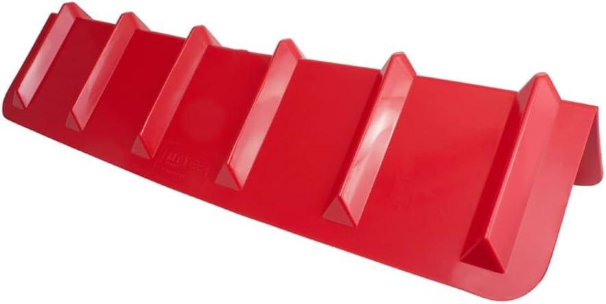 imageMytee Products 20 Pack Red Flatbed Edge Protectors  8quot x 8quot x 36quot  V Shaped Winch Ratchet Straps Plastic Corner Protector for Flatbed Cargo LoadRed