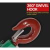 image4 Pack Snatch Block with Shackle WLL 8 Ton 34quot Wire Rope x 6quot Sheave Wrecker Recovery1  Pack