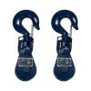 image4 Pack Snatch Block with Shackle WLL 8 Ton 34quot Wire Rope x 6quot Sheave Wrecker Recovery2  Pack