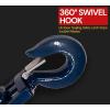 image4 Pack Snatch Block with Shackle WLL 8 Ton 34quot Wire Rope x 6quot Sheave Wrecker Recovery2  Pack