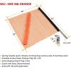 imageEZ Mount Warning Flag Red 18quot x 18quot Mesh Safety Flag DOT Compliant  Spring Loaded Quick n Easy Disconnect  4 PackOrange