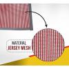 imageEZ Mount Warning Flag Red 18quot x 18quot Mesh Safety Flag DOT Compliant  Spring Loaded Quick n Easy Disconnect  4 PackReflective Red